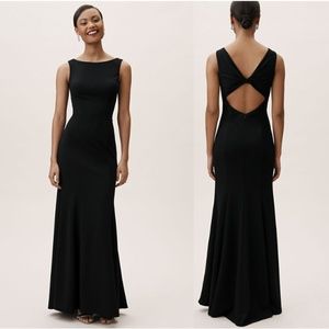 BHLDN Misty Dress Black Formal Gown NWT
